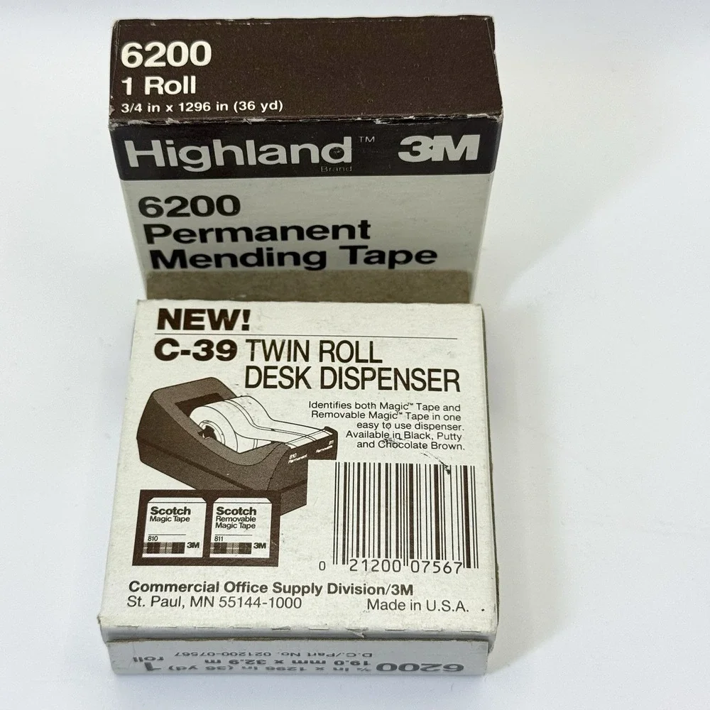 VTG 3M‎ Highland 6200 Permanent Mending Tape 3/4